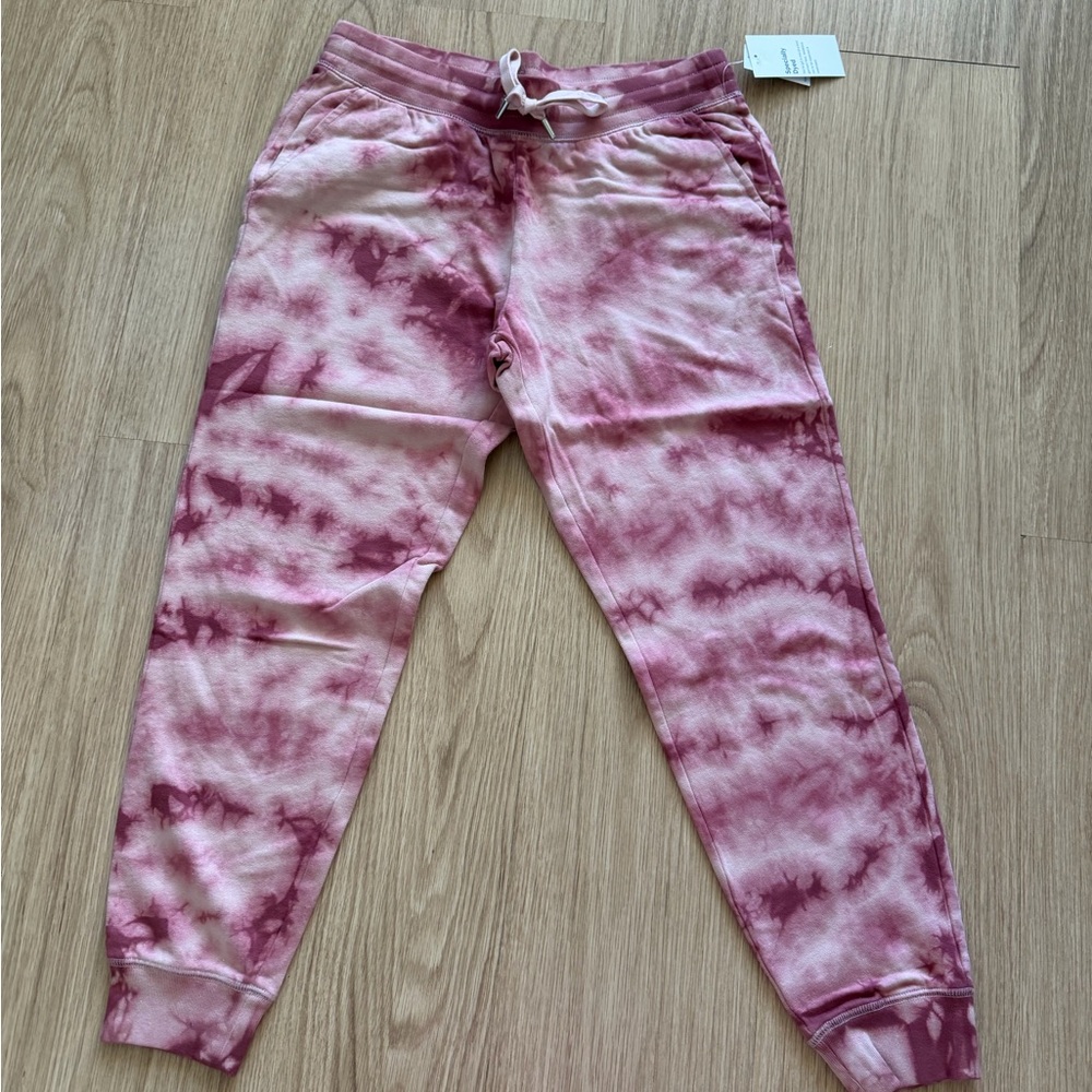Old Navy Pink Specially Tie-Dye Jogger Sweatpants pink new size S women